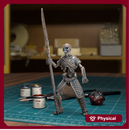 Undead Skeleton Spearman 003 - TytanTroll Miniatures - DnD - Fantasy-