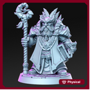 Draloth - Dwarf druid - 32mm - DnD