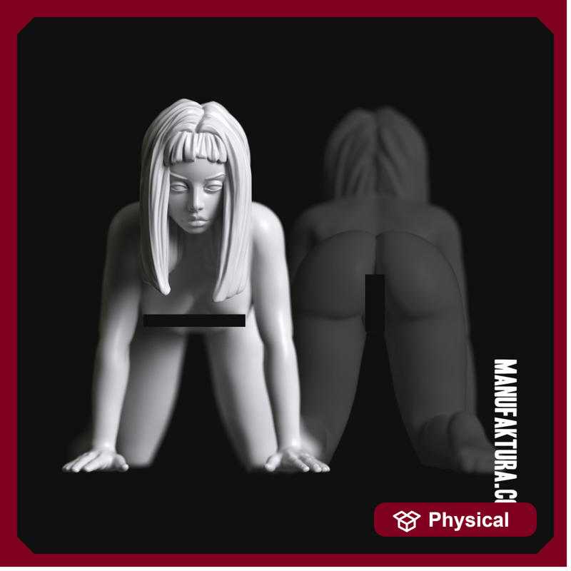 Sub Series 59a - Naked Female Prisoner Slave