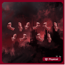 Crimson Wings Two-handed Weapons Arms Set x10