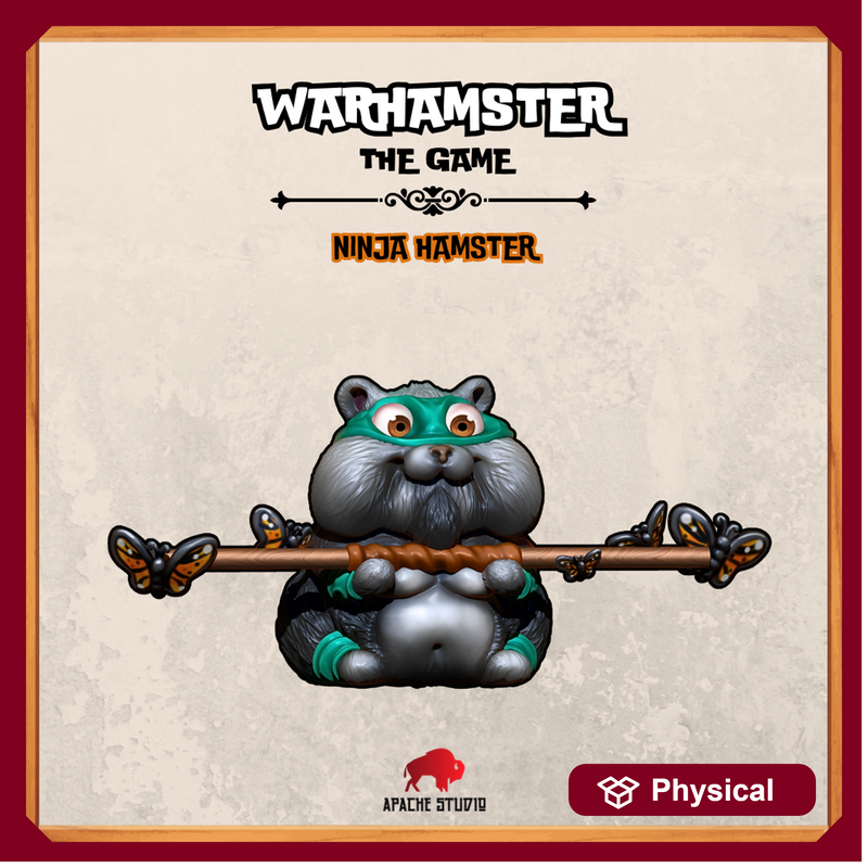 Warhamster The Game: NINJA HAMSTER