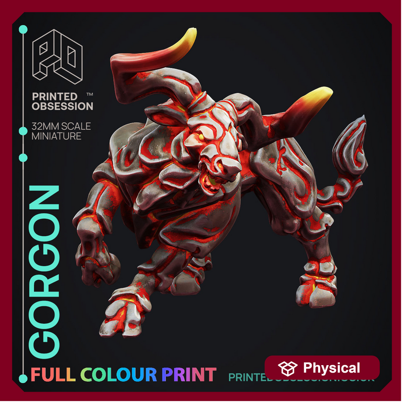 Gorgon - Construct - Pre-Coloured - 32mm Scale - Only-Games