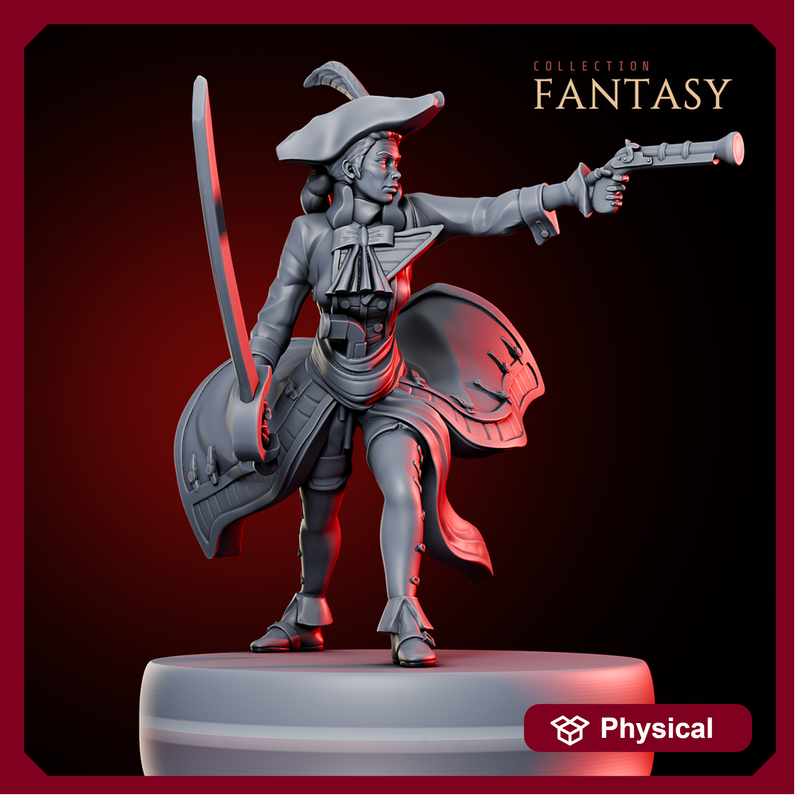 Female Pirate Captain - Only-Games