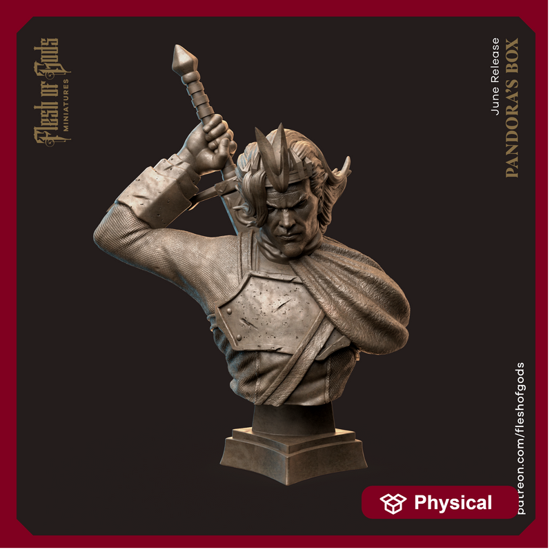 Cedric Liarel - Drow Swordsman (BUST)