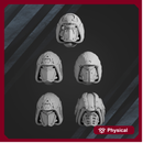 Alpha and Omega Heads x5