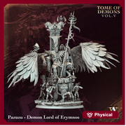 Demon Lord Pazuzu, (3 sizes) | 130mm Base, 210mm Height | Huge, Gargantuan, Colossal D&D scale - Only-Games