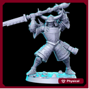 Kuroda (Nodachi wielding Samurai) - 32mm - DnD