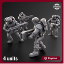 Special weapons. Warden Regiment. Imperial Guard