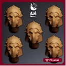 Black Breath Cult Type 3 - Miniature Heads