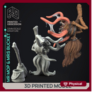 Mr Mop & Mrs Bucket - Mimic Couple - 32mm scale