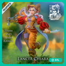 Chiara the Lancer - landsknecht style guard - STL only