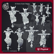 Demon Hunter Banners (11 Models) - Only-Games