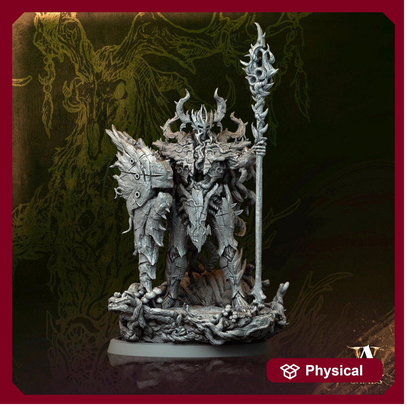 Sylvan Fey Forest Guard (5 sizes) Unpainted Miniature | 28mm,32mm, 54mm,75mm,100 Scales | Dungeons & Dragons |Pathfinder | Archvillain games - Only-Games