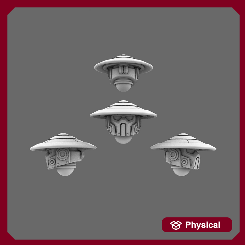 Cyber Samurai V10 Jingasa Helmets X 10