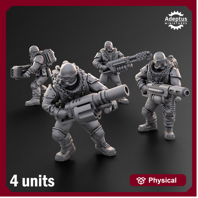 Special weapons. Spectre Regiment. Imperial Guard
