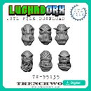 LuchaDOrx Orc Heads .STL