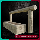 Horse Water Trough - Stable Yard STL for DnD & Wargaming