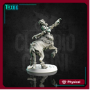 (0140) Female centaur ranger archer with bow