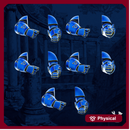 Princeps Cohorte Arms Pack x10 Two-handed Weapons