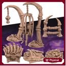 Skeleton Scenery Set