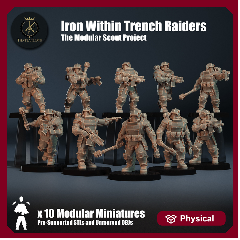 Modular Scout Iron Within Trench Raiders