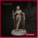 female Pinup knight