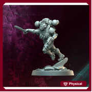 Sci-Fi Miniature Space Soldier Jumper Commando | 5 Sizes /Scales | Resin Mini | Shocktrooper TPG - Only-Games