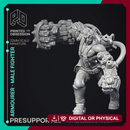Artificer - Armourer - Male fighter - PRESUPPORTED - 32mm Scale