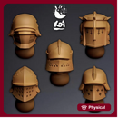 Crusaders - Miniature Heads