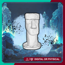 Golem Rock - Fantasy Stone Golem Miniature STL for DnD & Wargaming