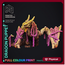 Dragon Puppet - Puppet Monster - Pre-Coloured - 32mm scale