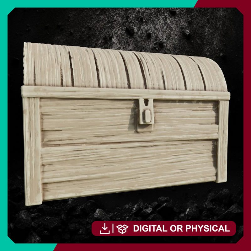 Vault of Forgotten Wonders - Chest, Arcane Screen & Battle Trainer STL Set for DnD & Wargaming