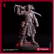 Fighter Battle Master, Ranger, Paladin  PC / NPC  | 28mm, 32mm,54mm75mm,100mm Scales | Mini -D&D 5e Pathfinder Figurine | Flesh of Gods - Only-Games
