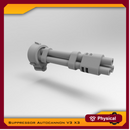 Suppressor Autocannon V3 X3
