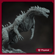 Thundralisk the Swift Fury, Gargantuan Lizard Monster (4 sizes) D&D  Miniature | 265mm Long | Resin Statue Figurine  Dungeons and Dragons 5e - Only-Games