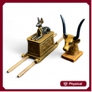 Bull's head and Anubis chest