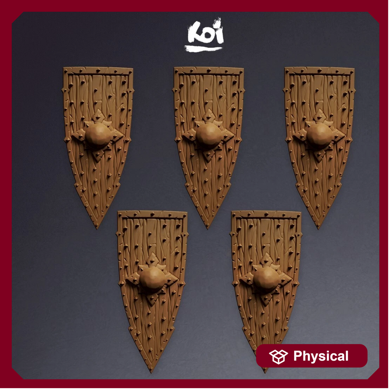 Ravagers of the North - Miniature Shields