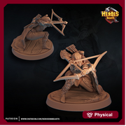 Female wood elf archer - Only-Games