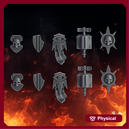 Pactum Aeternum Warden Shoulder Shields Set x10