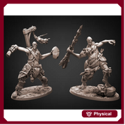 Stone Giant, Oger | 28mm, 32mm Scale | 95mm Tall (32mm scale)| Dungeons & Dragons | Pathfinder Oger | Daybreak Miniatures | Tabletop RPG | - Only-Games