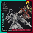 The Collector - Boss Monster -  PRESUPPORTED - Illustrated and Stats - 32mm scale