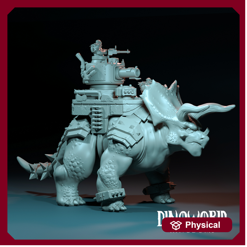 Triceratops cannon