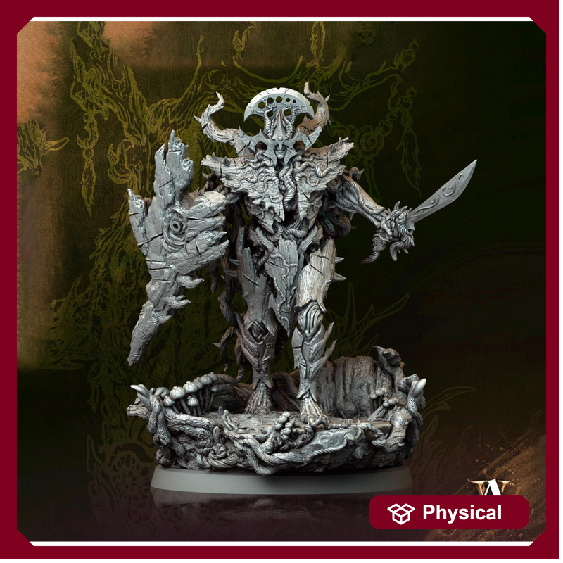 Sylvan Fey Forest Guard (5 sizes) Unpainted Miniature | 28mm,32mm, 54mm,75mm,100 Scales | Dungeons & Dragons |Pathfinder | Archvillain games - Only-Games