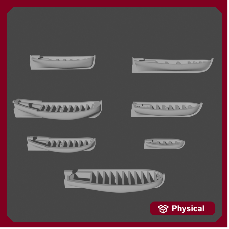 1/700 Ships' Boats