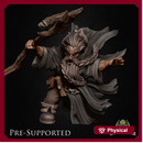 Hesur Strormbearer [PRE-COLORED] 32mm Scale Wizard Dwarf