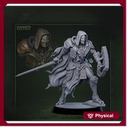Forgeborn Templar Clockwork Knight Mechanical Paladin Fantasy Miniature for D&D Pathfinder - Only-Games