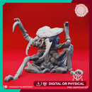 Bursting Ankheg - Tabletop Miniature (Pre-Supported)