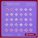 Condition Tokens - 30 Status Effects with Bases