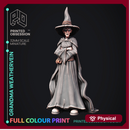 Grandmar Weathervein - Black Witch - Pre-coloured - 32mm scale