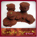 Triple Spire A: Spires and Plateaus Terrain Set